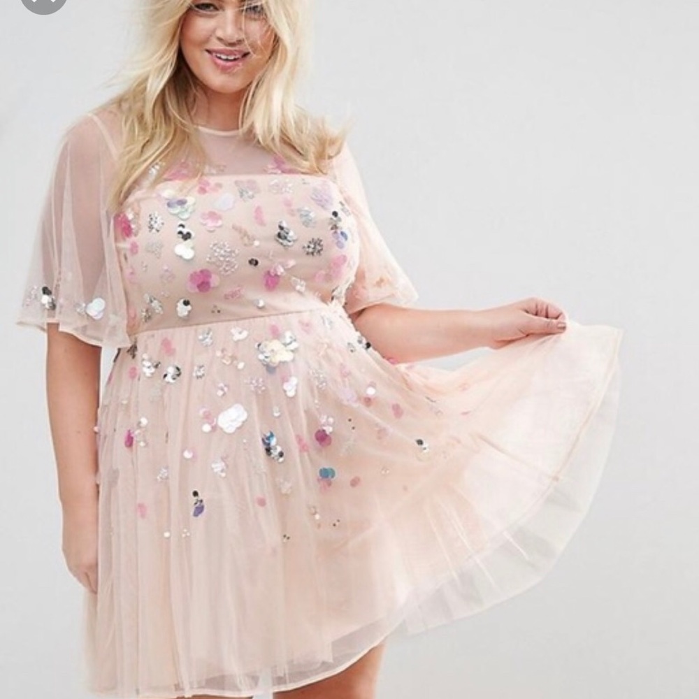 **ISO** ASOS embellished dress size 24/26